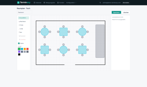 screenshot raumplan editor